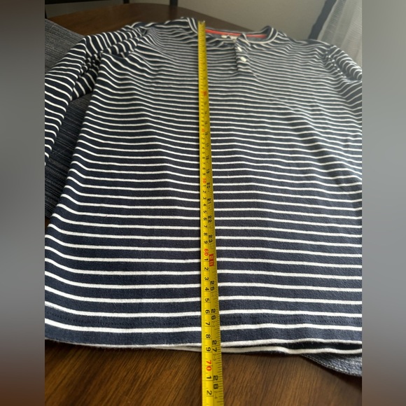 Sperry’s Navy & white Stripped Sweater - Picture 6 of 7